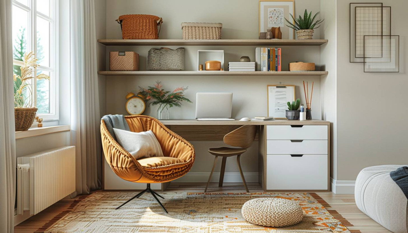 Effiziente Nutzung von Ecken und Nischen in kleinen Räumen