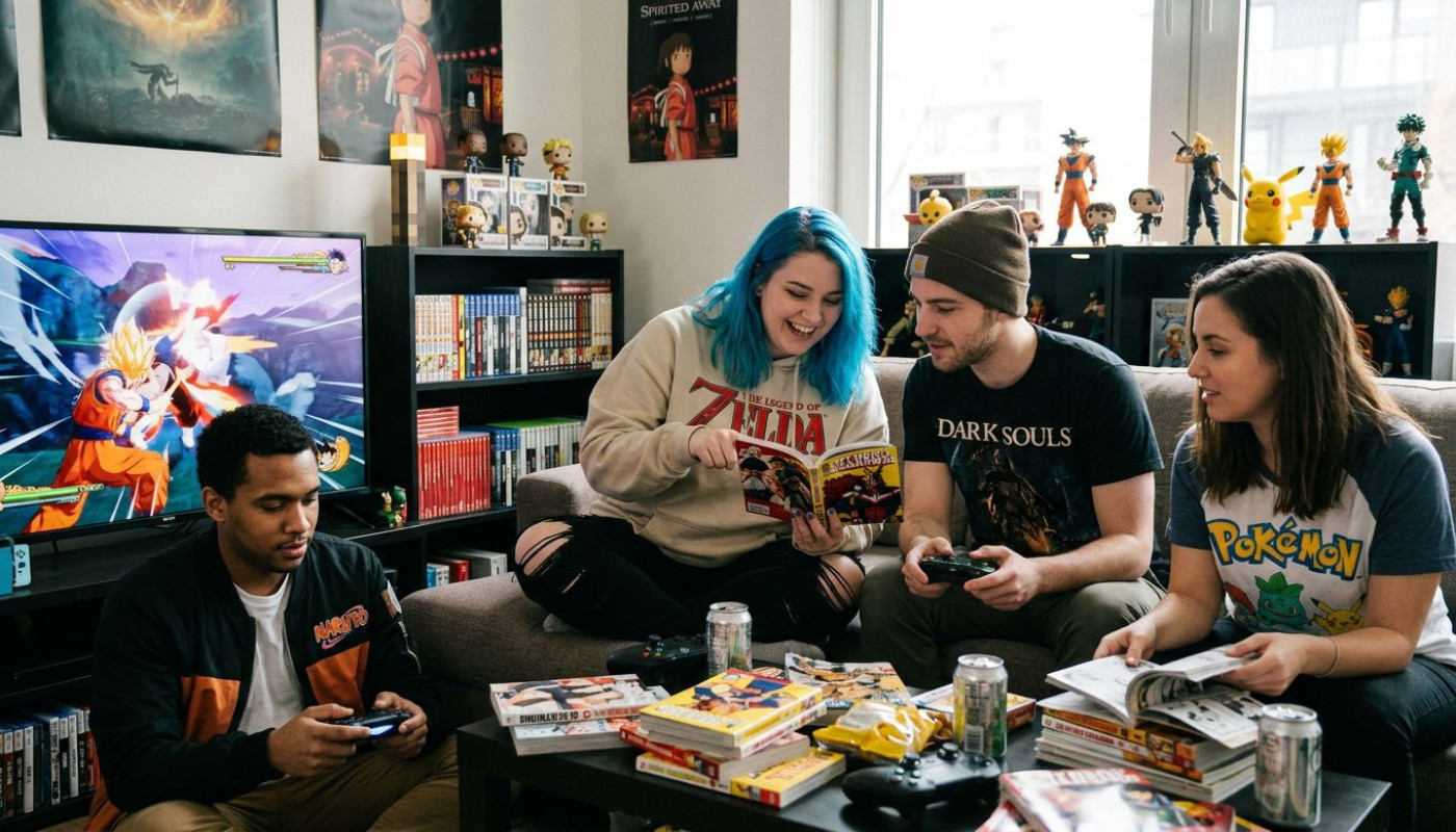 Wenn gaming-fandoms manga universen erobern
